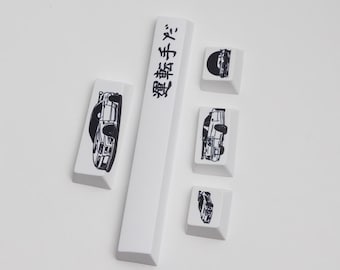 Japanese Racing Cars Accent Keycaps