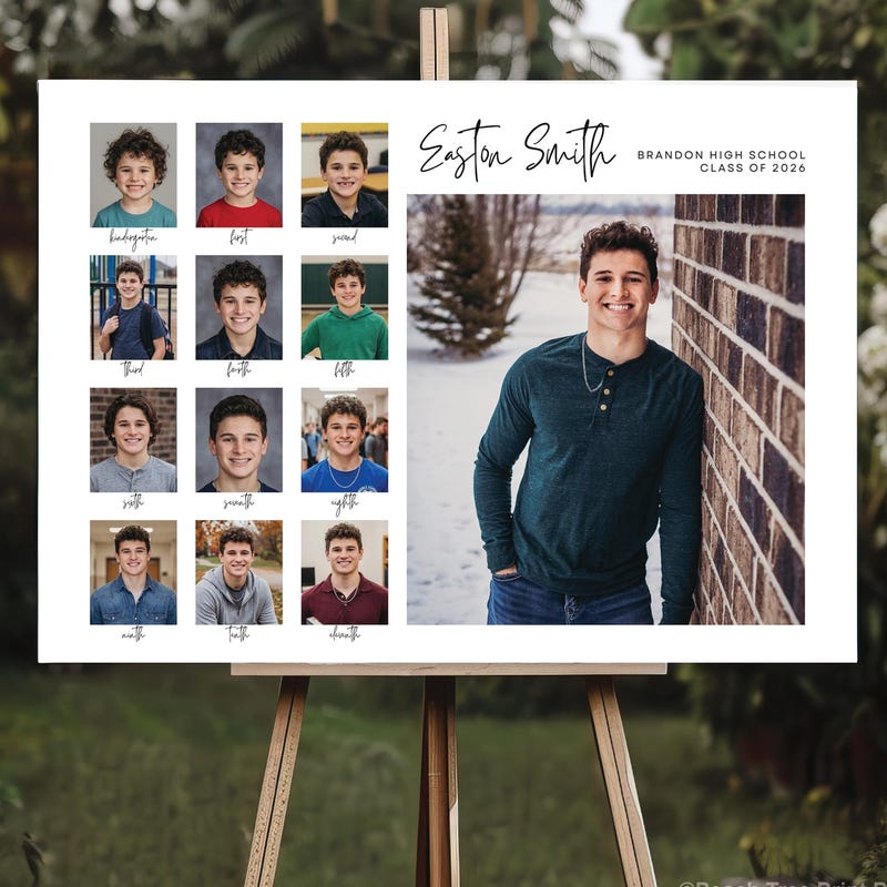 Graduation Photo Board - Etsy
