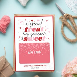 Valentinstag Geschenk Kartenhalter, Valentinstag Karte zum Ausdrucken, Sofort Download, Valentinstag Karte, Lehrer Geschenk, Canva