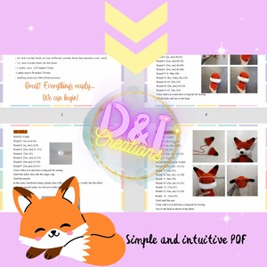 Fox Crochet Pattern PDF – Chunky Woodland Plush “foxy” • Beginner ...