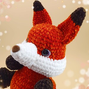 Fox Crochet Pattern PDF – Chunky Woodland Plush “foxy” • Beginner ...
