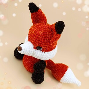 Fox Crochet Pattern PDF – Chunky Woodland Plush “foxy” • Beginner ...