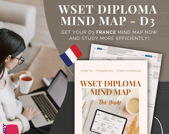 WSET-Diplom-Ressource, Frankreich-Mindmap, WSET Level 4, Wein-Studienführer, Sommelier-Prüfung, WSET-Studienführer, wsetdip-Ressourcen,