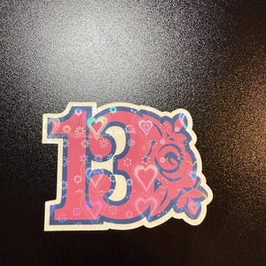 TS #13 Inspired Waterproof Vinyl Sticker