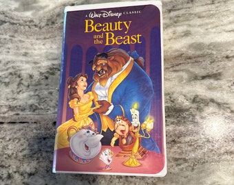 Rare VHS Black Diamond Edition Beauty and the Beast