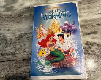 Rare VHS Black Diamond Edition The Little Mermaid  by Shellsgemz