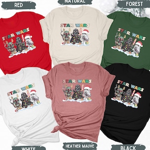 Star Wars Christmas Shirt, Christmas Lights Shirt, Disney Star Wars, Disney Christmas Shirt, Star Wars Shirt, Christmas Shirt
