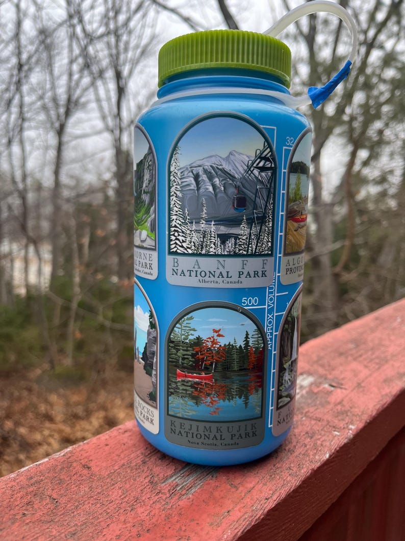 Banff National Park Stickers & Magnets | Sulphur Mountain Gondola ...