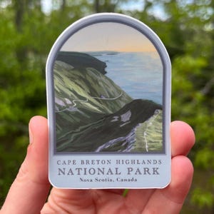 Cape Breton National Park Stickers & Magnets | Cabot Trail | Skyline Trail