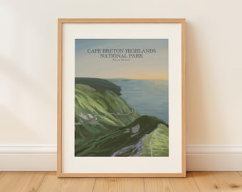 Cape Breton National Park Original Prints | Cabot Trail | Skyline Trail | Nova Scotia