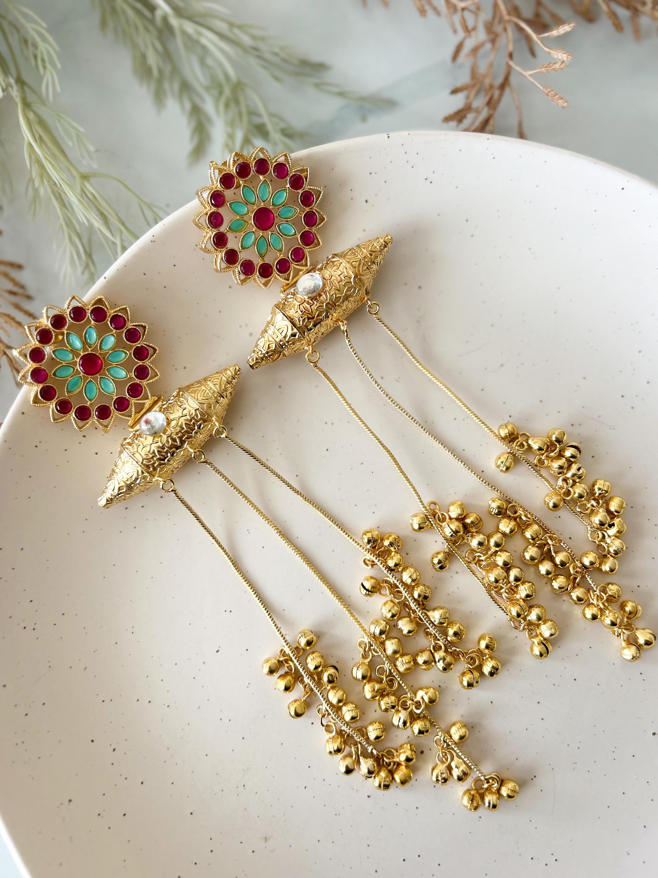 Kashmiri Earrings |Lightweight Earrings
