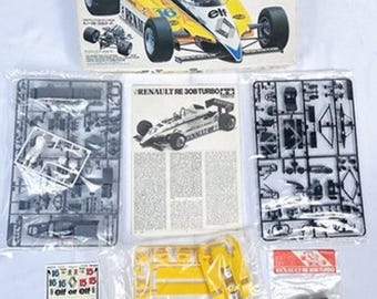 Model Car Tamiya 1/20 Renault Re-30B Turbo Grand Prix Collection F1 New Open Box