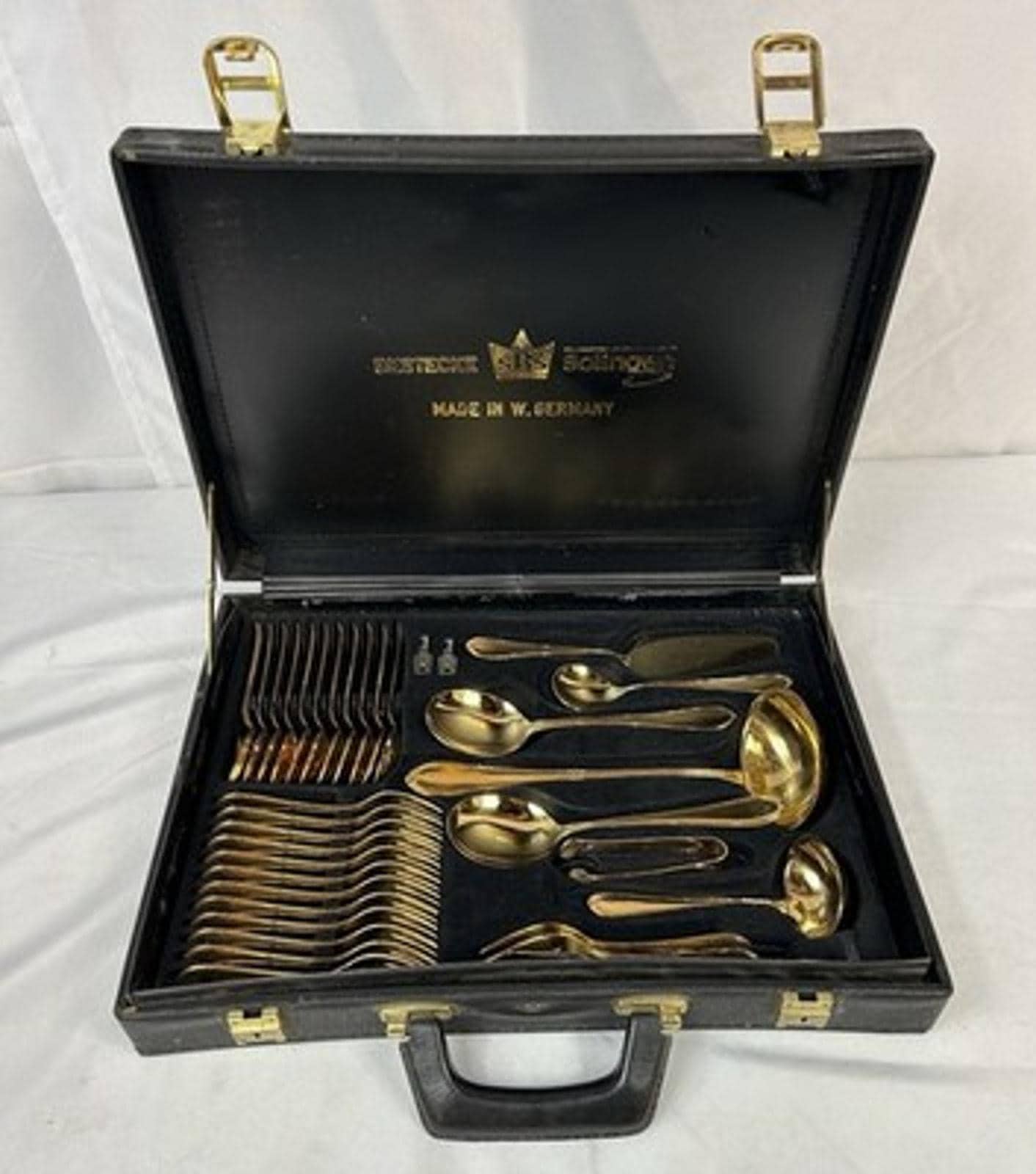 Bestecke Solingen Gold Plated Silverware Set - Etsy