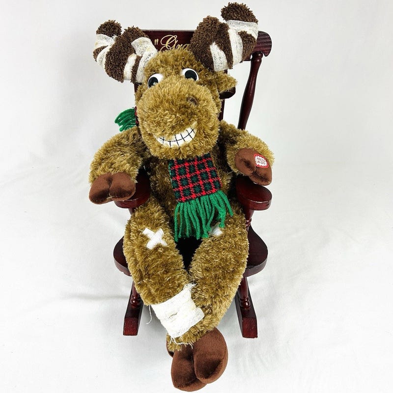 Rocking Moose - Etsy