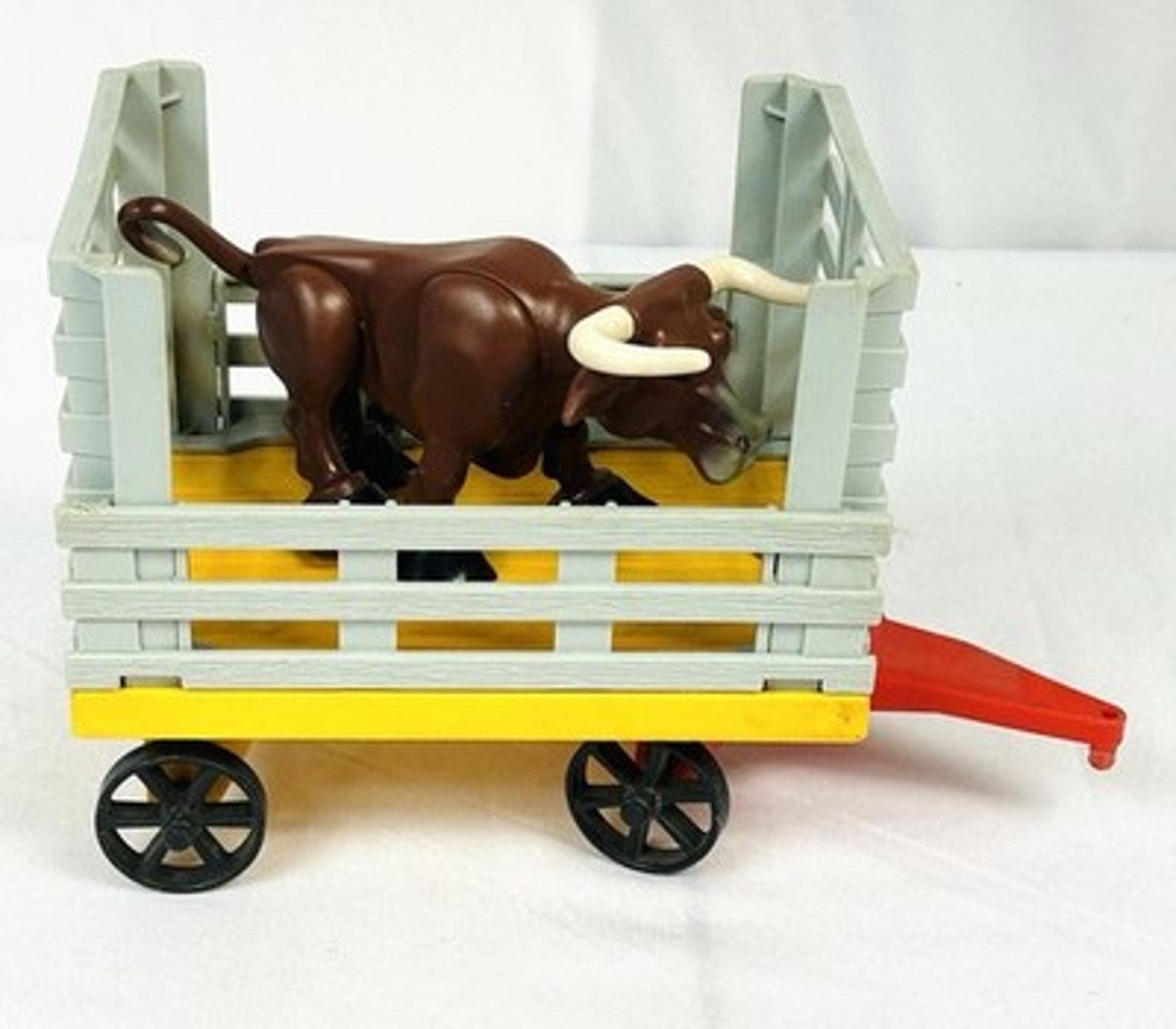 美品✨ レア ビンテージ フィッシャープライス ウシ モリーベル Fisher Price Bull - Etsy