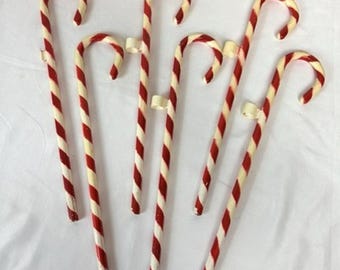 Vintage 1989 Union Products Pathway Candy Cane Light Holder Lot of 6 AS IS