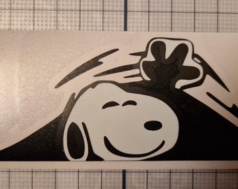 Schwarze snoopy Hand gucken
