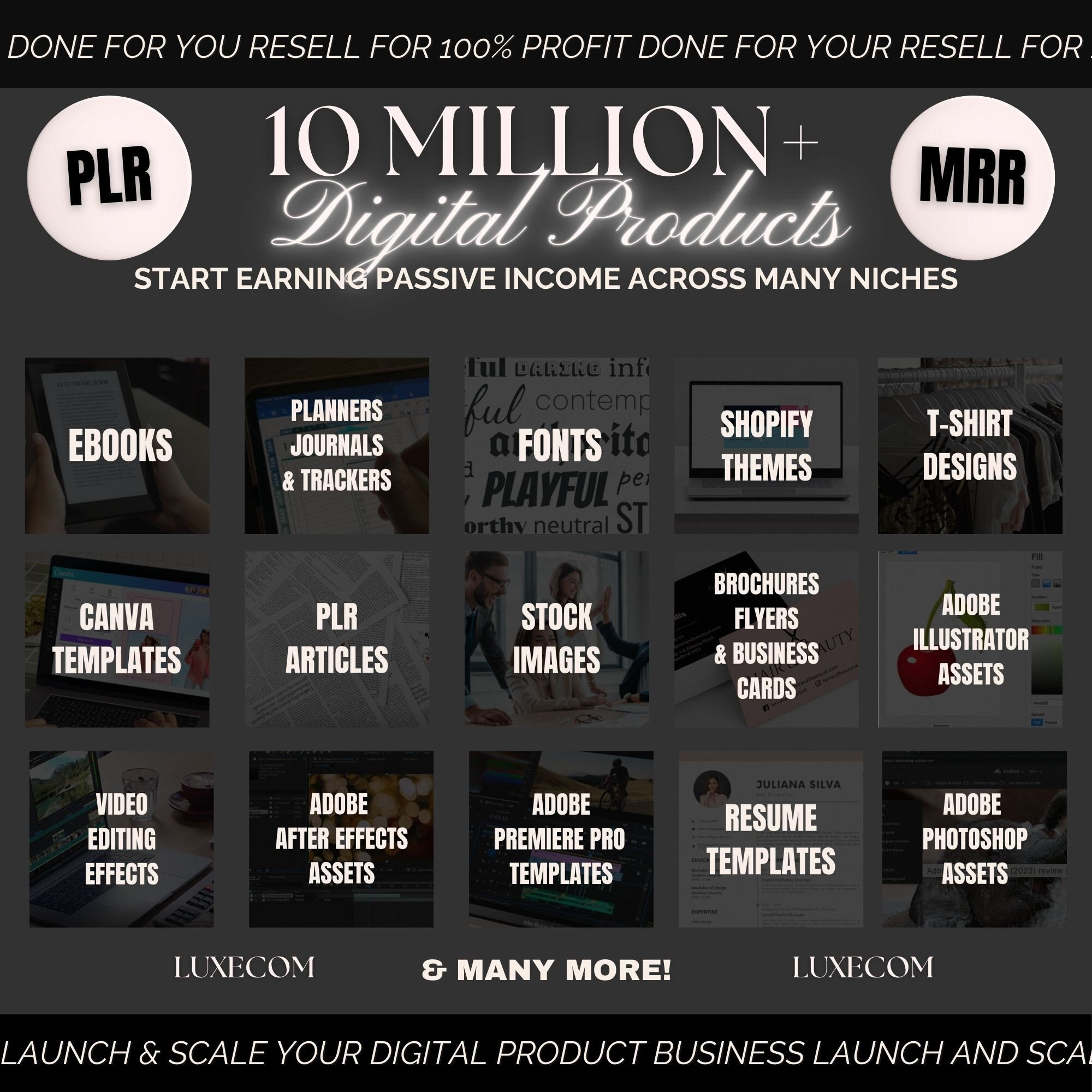 10 Mil+ Digital Products to Resell Ultimate Private Label Rights (PLR ...