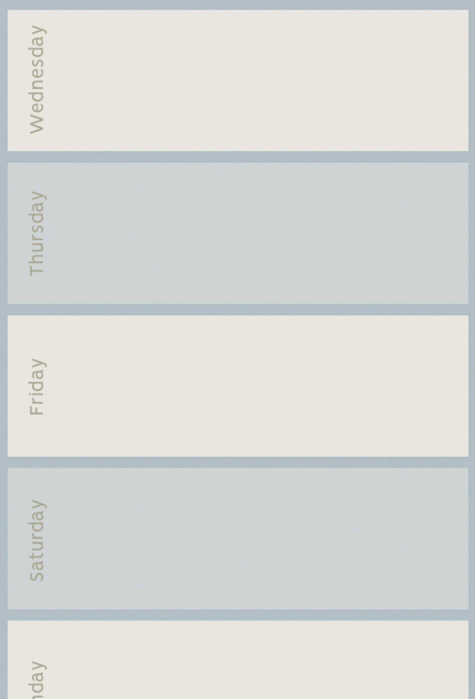 Weekly Planner Printable to Do List, Weekly Schedule, Weekly Organizer ...