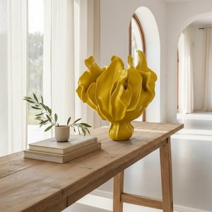 Finalista „Etsy Design Awards 2025”: unikatowa miska, organiczny, ręcznie formowany ceramiczny wazon, obiekt projektowy, naturalna struktura, rzeźbiarski, abstrakcyjny, ręcznie robiony