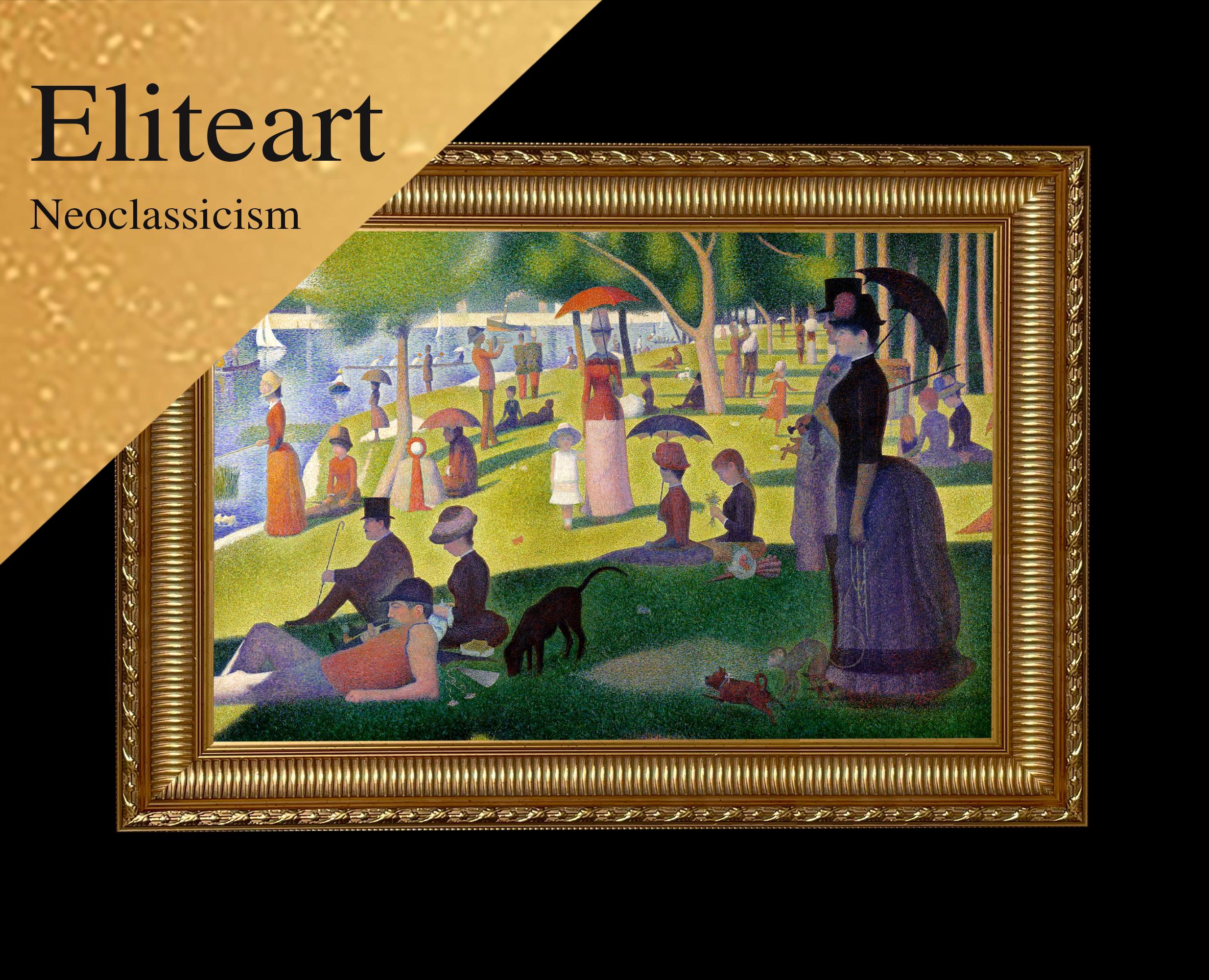 ELITEART-A Sunday Afternoon on the Island of La Grande Jatte by