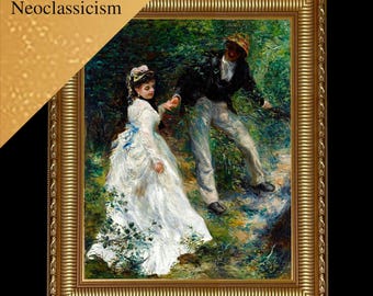 Pierre Auguste Renoir - La Promenade | Museum Quality 3D Oil