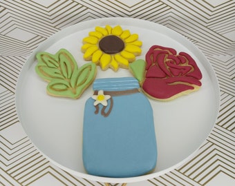 Spring Bouquet Cookies