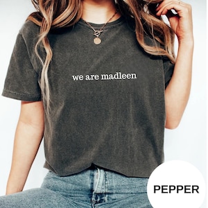 Comfort Colors® We Are Madleen Israel Protest Shirt, Solidarity Tee, Human Rights Awareness Gift, Palestine Support Shirt, Stop Israel War