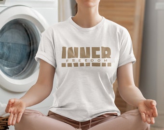Spiritual Shirt Meditation Shirt Inspirational Shirt Motivational Shirt Mystical Shirt Feel Yoga Shirt Trendy Shirt Aesthetic Shirt