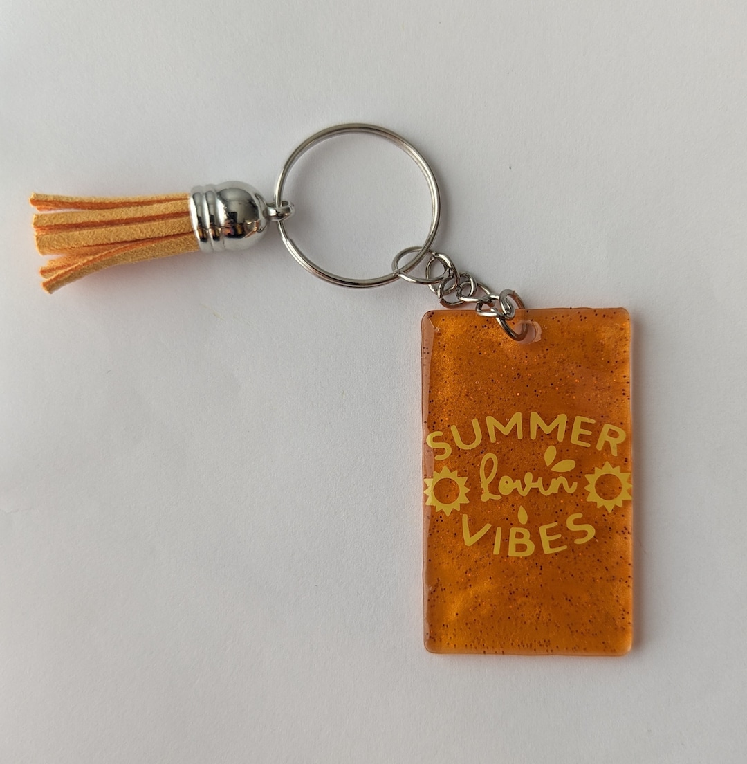 Summer Keychains Summer Keychain - Etsy