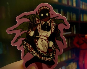 Maid Bracken Lethal Company Aufkleber