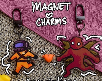 Lethal Company verbundene Acrylanhänger