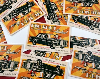 Big Shot Autos Aufkleber
