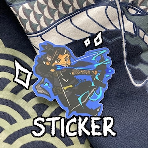 Hanzo Chibi OW Stickers