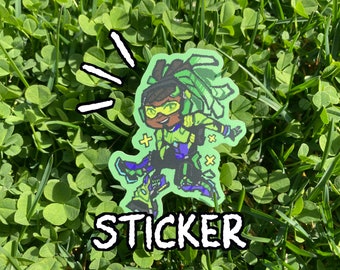 Lucio Chibi OW2 Vinyl-Aufkleber