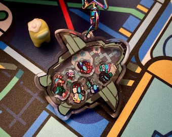 Among Us Show Skeld Shaker Charm