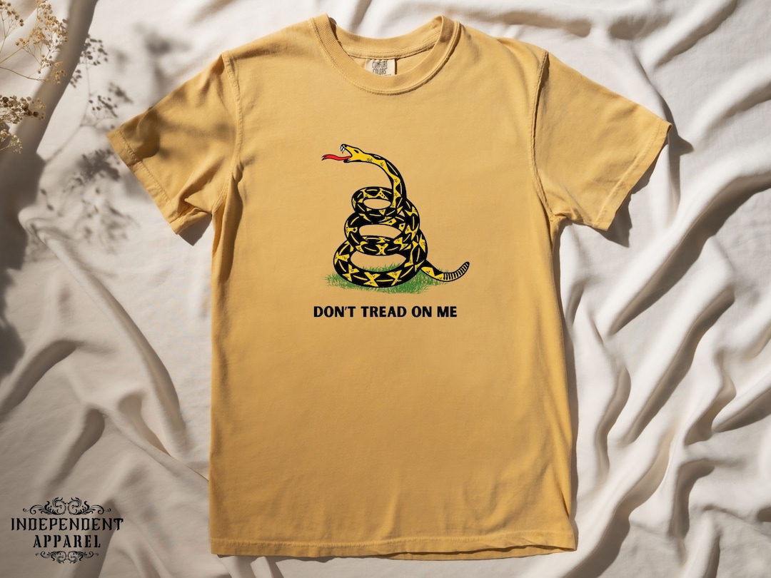 Gadsden Flag Don't Tread on Me Tshirt | USA Patriot Shirt | Rattlesnake ...