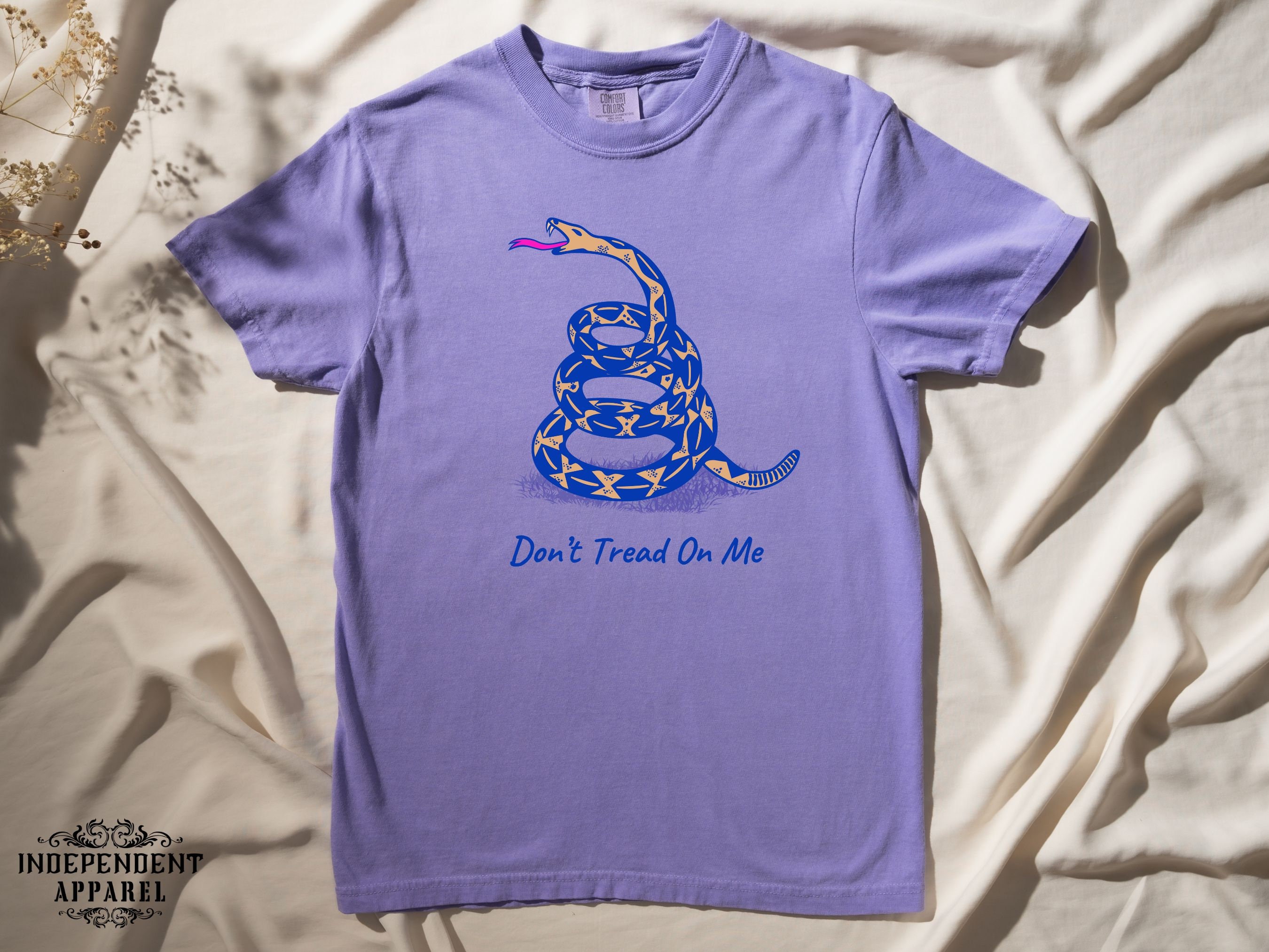 Gadsden Flag Don't Tread on Me Tshirt USA Patriot Shirt Rattlesnake ...