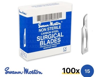 Swann Morton – Surgical Scalpel Blade No.15 x100 Pack