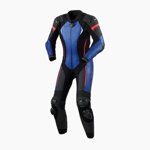 Lady Biker Lederkombi Reit Moto Rindsleder Mädchen Biker Anzug ...