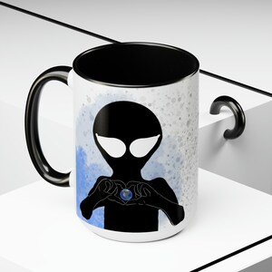 Alien Coffee Mug-Roses are red