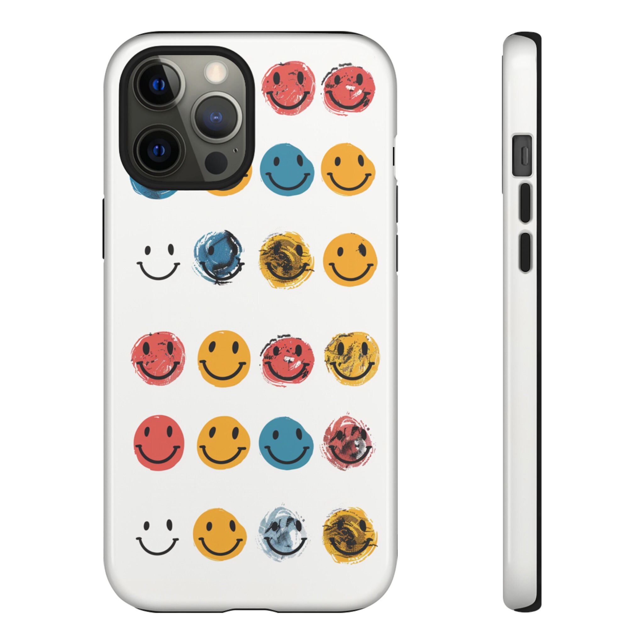 Smiley Face Phone Case Aesthetic Happy Phone Case Happy for iPhone 15