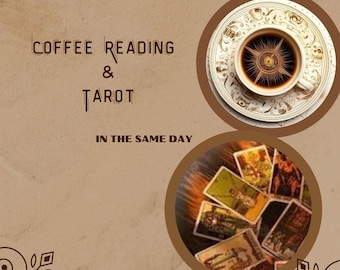 Kaffee-Lesung & 1 Tarot-Frage, am selben Tag, sehr detailliert, Wahrsagen