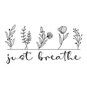 Inspirerende en bemoedigende notitiekaarten (4,25 x 5,25) - Follow Your Dreams and Just Breath