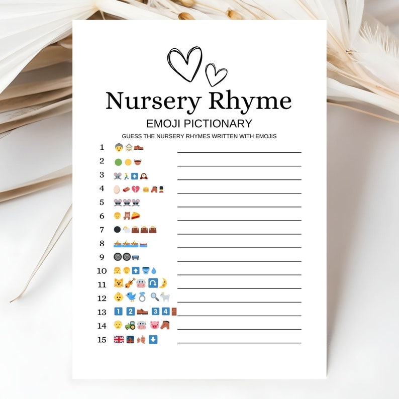 Children's Books Emoji Pictionary Nursery Rhymes Emoji Pictionary ...