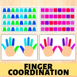 Finger Isolation Game: OT Fine Motor Skills Activity (Printable)