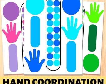 Hand Coordination OT Activity: Visual Motor Skills Game (PDF Download)