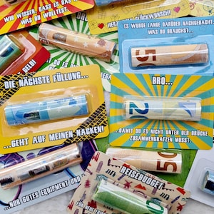 Geldgeschenk Geburtstag – Lustige Geldkarte mit Spruch | Witzige Geburtstagskarte | Kreative Geldverpackung für Teenager & Erwachsene