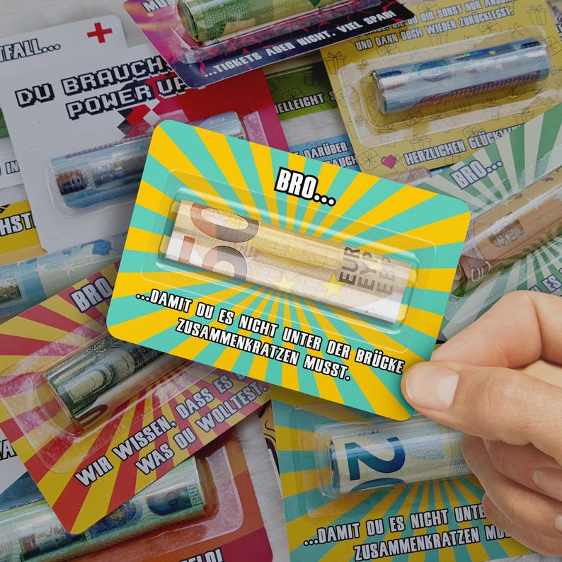 Witzige Verpackung Fur Geldgeschenke