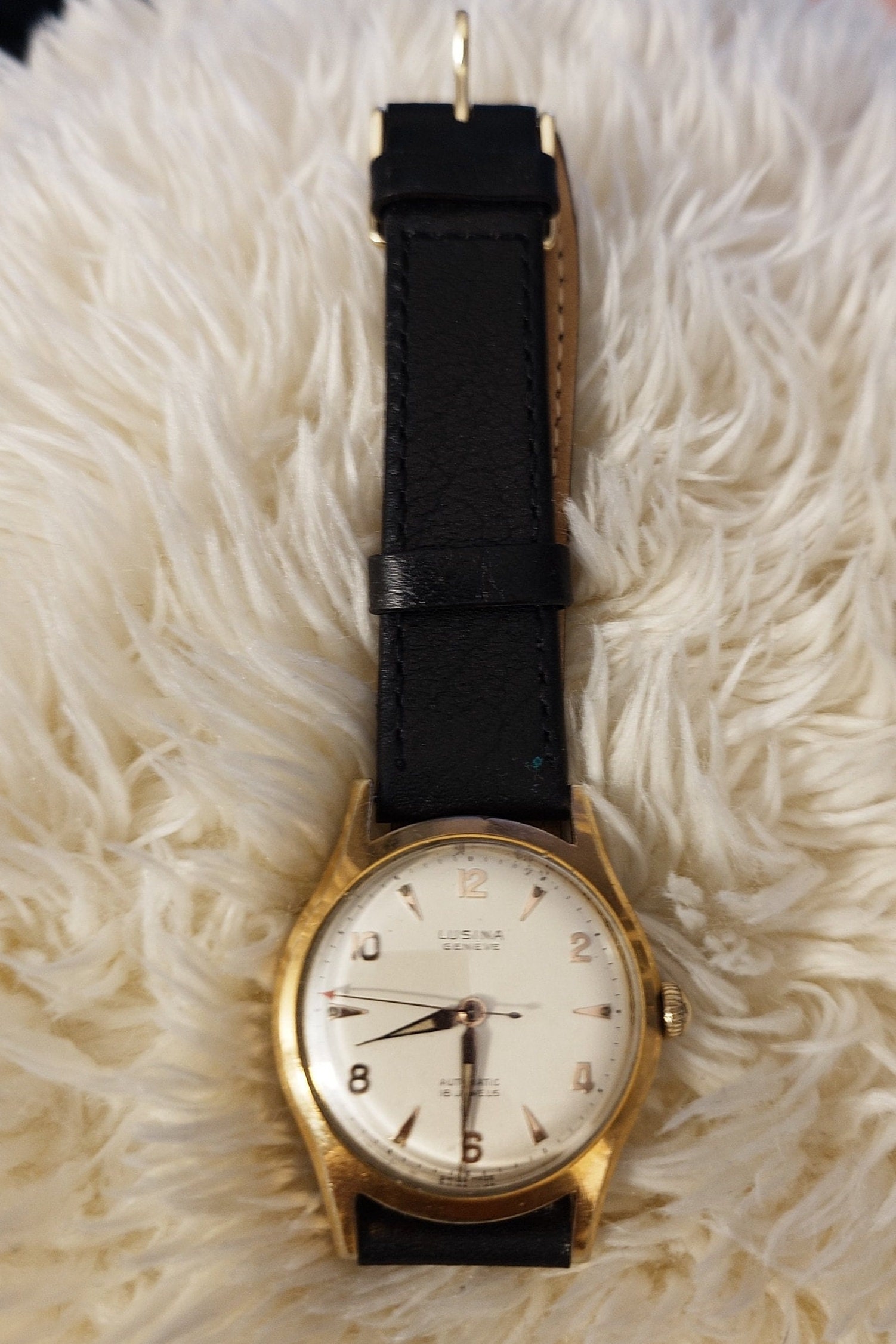 Rare Genuine Lusina Geneve Automatic - Etsy